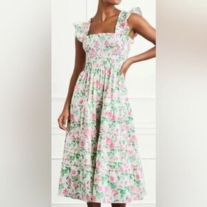 Hill House Floral Pink & Green Nap Dress